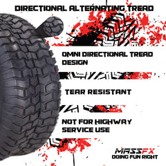 MASSFX UTV Single Tire set 23x11-10 6Ply