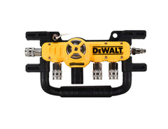 DeWalt D55040 Quadraport Air Line Splitter with Regulator and 1/4 in. Couplers