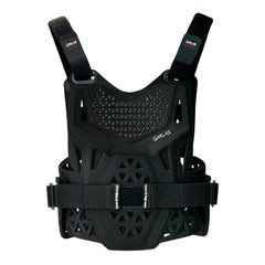 Atlas Charger PeeWee Black - A1011-01-000 CE Level 1 Certified Chest Protector with Wrap-Around Design for Young Riders in Motocross, BMX, and Extreme Sports