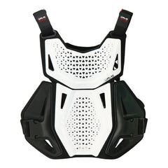 Atlas Charger Youth White Chest Protector (A1030-00-000) CE Stoneshield Certified, Lightweight Youth Motocross & BMX Gear with Full Chest, Back, and Side Protection