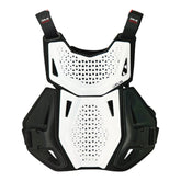 Atlas Charger Youth White Chest Protector (A1030-00-000) CE Stoneshield Certified, Lightweight Youth Motocross & BMX Gear with Full Chest, Back, and Side Protection