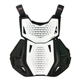 Atlas Charger Youth White Chest Protector (A1031-00-000) CE Level 1 Certified, Lightweight Motocross & BMX Youth Gear with Full Chest, Back, and Side Protection