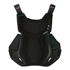 Atlas Charger Youth Black Chest Protector (A1031-01-000) CE Level 1 Certified, Lightweight Motocross & BMX Youth Gear with Full Chest, Back, and Side Protection