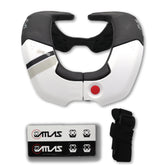 Atlas Broll Anti-Compression Sport Neck Brace (Kids Size) for Use In: Powersports, Offroad Racing, Motocross, Mountain Biking, BMX, Snowmobiling, Snowboarding (White)