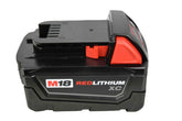 Milwaukee 48-11-1828 M18 XC RED LITHIUM 18-Volt Lithium-ion Tool Battery