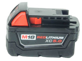 Milwaukee 48-11-1850 M18 5.0 Ah Redlithium XC Single Battery Pack