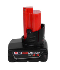 Milwaukee 48-11-2460 M12 REDLITHIUM XC6.0 Extended Capacity Battery