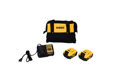 DeWalt DCB205-2CK 20V MAX Li-Ion 5.0Ah Battery Pack w/ DCB115 Charger & Bag