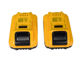 DEWALT DCB240-2 20V MAX 4Ah Compact Lithium Ion Battery (2 Pack)