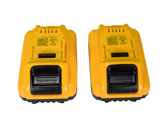DEWALT DCB240-2 20V MAX 4Ah Compact Lithium Ion Battery (2 Pack)