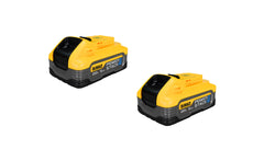 DEWALT Powerstack 20V MAX Battery, Rechargeable, 5Ah, Lithium Ion, 2-Pack (DCBP520-2)