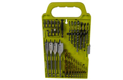 Ryobi A983102 31-Piece Black Oxide Drilling and Driving Bit Kit for Wood