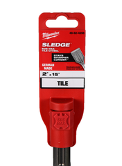 Milwaukee 48-62-4258 SDS Max Shank 2" X 15" Steel Tile Chisel Bit