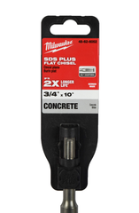 Milwaukee 48-62-6052 SDS-PLUS Self sharpening 3/4" x 10" Flat Chisel Bit
