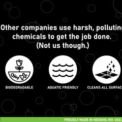 BLACKHAWK PERFORMANCE Eco Boat Hull Cleaner - Effortlessly Removes Water Stains, Deposits, Scale, & Scum - Safe for All Fiberglass & Aluminum Boats - Made in USA (2 Pack, 1 Gallon)