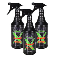 BLACKHAWK PERFORMANCE Shine X Hard Water Spot Remover - Gives Quick Shiny Gloss to Any Surface - Wipes Away Streak-Free - Marine Safe - Made in USA (32oz, 3pk)