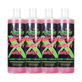 BLACKHAWK PERFORMANCE Boat Wash X Wax - Gently Removes All Dirt & Grime - Non-Yellowing Wax Leaves Shiny Finish While Protecting All Paints & Clear Coats - Marine Safe - Made in USA (16oz, 4pk)