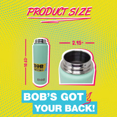 BOB THE COOLER CO - 26oz "The Big Swig" Double Wall Vacuum Insulated Water Bottle with Spout Lid, Made of Stainless Steel, Leak Proof, Great for Sports, Travel, & More