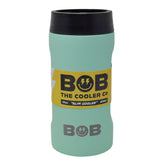 BOB THE COOLER CO - 12oz "Bob's Chillin" Double Wall Vacuum Insulated Slim Can Cooler, Stainless Steel Can Cooler for Camping Beverages, Drink, Beer, Beach & More