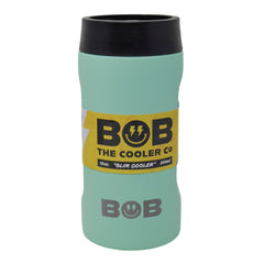 BOB THE COOLER CO - 12oz "Bob's Chillin" Double Wall Vacuum Insulated Slim Can Cooler, Stainless Steel Can Cooler for Camping Beverages, Drink, Beer, Beach & More