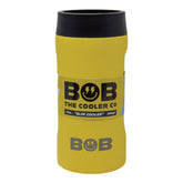 BOB THE COOLER CO - 12oz "Bob's Chillin" Double Wall Vacuum Insulated Slim Can Cooler, Stainless Steel Can Cooler for Camping Beverages, Drink, Beer, Beach & More