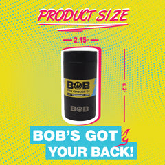 BOB THE COOLER CO - 16oz "Bob's Chillin" Standard Double Wall Vacuum Insulated Can Cooler, Stainless Steel Can Cooler for Camping, Beverages, Drink, Beer, Beach & More