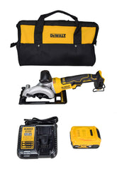 Dewalt DCS571P1 ATOMIC 20V MAX Cordless Brushless 4-1/2" Circular Saw Kit with 5.0Ah Battery & Charger