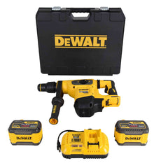 Dewalt Dch481x2 Flexvolt 60v Max 1-9/16" Sds Max Combination Hammer Kit (9.0 Ah)