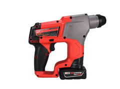 Milwaukee 2416-21XC M12 FUEL 12V Lithium-Ion Brushless Cordless 5/8 in. SDS-Plus Rotary Hammer Kit with One 4.0Ah Battery and Bag