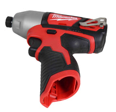 Milwaukee 2494-22 M12 Cordless Combination 3/8" Drill / Driver and 1/4" Hex Impact Driver Dual Power Tool Kit (2 Lithium Ion Batteries, Charger, and Bag Included)
