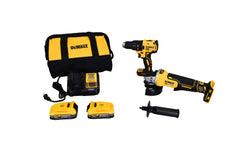DeWalt DCK231E2 20V Max Brushless 2 Tool Drill and Angle Grinder Combo Kit
