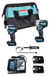Makita XT288T 18V LXT Lithium-Ion Brushless Cordless 2-Pc. Combo Kit (5.0Ah)