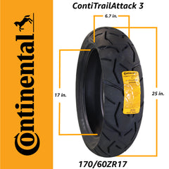 CONTINENTAL CTA 3 170/60R17 M/C 72V TL