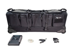 Odor Crusher Ozone Gun Case Rolling Transport Bag 39″ Eliminates Odors on Gear