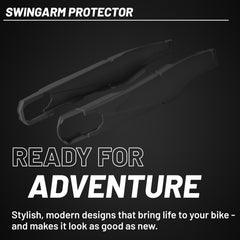 Polisport swingarm protectors Yam YZ(08->) WR250F(11-14)/450F(09-15)bl