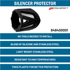 Silencer Protector (340-400 mm/13.4-15.7 in) (Black)