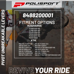 Polisport Polisport Piv Lever Set KTM250-450SX/EXC(14-