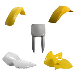 Polisport Motocross (MX) Replica Plastic Kit for Suzuki RM 125/250 (2001-08) Dirt Bike