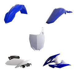 Polisport Motocross (MX) Replica Plastic Kit for Yamaha YZF 250/450 (2010-13) Dirt Bike