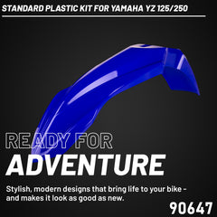 Polisport Motocross (MX) Replica Plastic Kit for Yamaha YZ 125/250 (2015-20) Dirt Bike