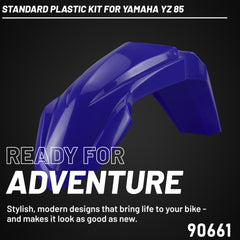 Polisport Motocross (MX) Replica Plastic Kit for Yamaha YZ 85 (2015-21) Dirt Bike