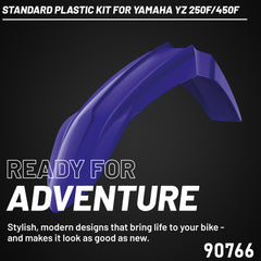 Polisport Motocross (MX) Replica Plastic Kit for Yamaha YZ 450F (2018-22) Dirt Bike