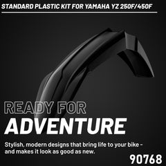 Polisport Motocross (MX) Replica Plastic Kit for Yamaha YZ 450F (2018-22) Dirt Bike