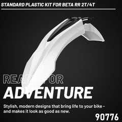 Polisport Motocross (MX) Replica Plastic Enduro Kit for Beta RR 2T/4T (2018-19) Dirt Bike