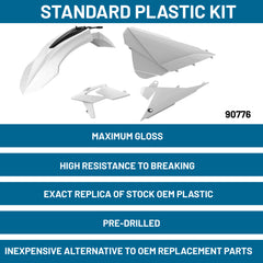 Polisport Motocross (MX) Replica Plastic Enduro Kit for Beta RR 2T/4T (2018-19) Dirt Bike