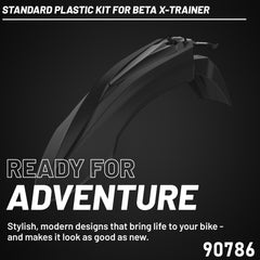 Polisport Motocross (MX) Replica Plastic Enduro Kit for Beta X-Trainer (2015-19) Dirt Bike