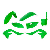 Polisport Motocross (MX) Replica Plastic Kit for Kawasaki KX 250F (2019-24) Dirt Bike – OEM Quality, Durable, Flexible & Perfect Fit – Green