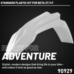 Polisport Motocross (MX) Replica Plastic Enduro Kit for Beta RR 2T/4T (2020-22) Dirt Bike