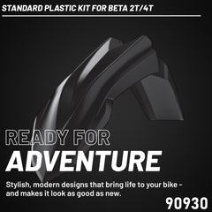 Polisport Motocross (MX) Replica Plastic Enduro Kit for Beta RR 2T/4T (2020-22) Dirt Bike