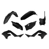 Polisport Motocross (MX) Restyling Kit for Kawasaki KX 125/250 (2003-2008) Dirt Bike – OEM Quality, Durable, Flexible & Perfect Fit – Black